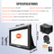 20FT Inflatable Movie Screen Giant 240 Outdoor Projection Screen With Builtin 350W Air Blower Oxfor 7