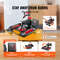 8-in-1 Heat Press Machine 12"x15", Dual-Tube Sublimation Press with 360° Swing Away for T-Shirts, Caps & Mugs