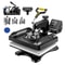 12x15 8in1 Heat Press Machine Digital Sublimation Printer With 360 SwingAway DualTube Heating 1