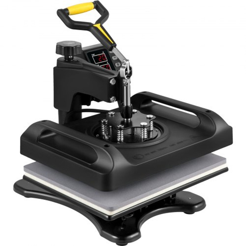 12x15 8in1 Heat Press Machine Digital Sublimation Printer With 360 SwingAway DualTube Heating 9