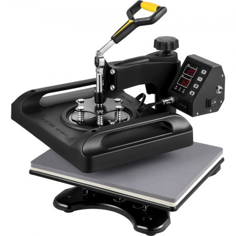 12x15 8in1 Heat Press Machine Digital Sublimation Printer With 360 SwingAway DualTube Heating 10
