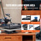 15x15 5in1 Heat Press Machine Digital Control Sublimation Printer For TShirts Hats Mugs Plates 5