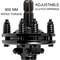 Adjustable Rotary Cutter Slip Clutch Black PTO Slip Clutch With 138 X 6 Spline Ends TorqueLimiting 6