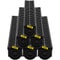Channel Drain with Plastic Grate, HDPE Trench Drain System for Garden, Driveway, Garage, or Patio, Plastic Floor Drain