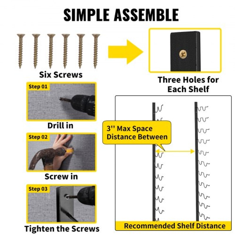 Steel Wall Mounted Wine Rack for Bottles, Forward Design Vertical Wine Bottle Holder & Towel Rack, Space-Saving Modern