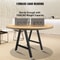 28 Steel Table Legs Set Heavy Duty AFrame Furniture Legs WFloor Protectors RustResistant Polyureth 3