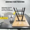 28 Steel Table Legs Set Heavy Duty AFrame Furniture Legs WFloor Protectors RustResistant Polyureth 4