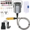 Flex Shaft Rotary Grinder Tool Kit, Hanging Grinding Machine with Jaw Chuck, Foot Pedal & Accessories