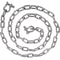 Anchor Chain for Boats, Stainless Steel Chain with Shackles, 7120lbs Anchor Lead Chain Breaking Load