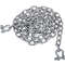 HeavyDuty 38 Galvanized Anchor Chain For Boats 11650lbs Lead Chain 9460lbs Shackle Break Load 9