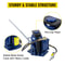 Heavy Duty 32-Ton Bottle Jack, Pneumatic & Manual Dual Operation for Auto, Truck & RV Lifting (70550 lbs Capacity)