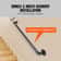 Round Corner Wall Handrailings HeavyDuty 440LBS Carbon Steel Pipe Handrail For Secure Stair Support 3