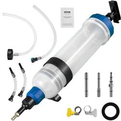 transmission fluid pump manual atf refill system dispenser, large capacity oil and liquid extractor kit with atf filler