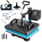 360 Swing Away Heat Press Machine 12x15 6in1 For TShirts Hats Mugs Plates 1050W Digital Sublimati 0