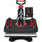 Digital DualTube Heat Press Machine 15x12 11in1 Swing Away Sublimation Machine For TShirts Hats Mug 7