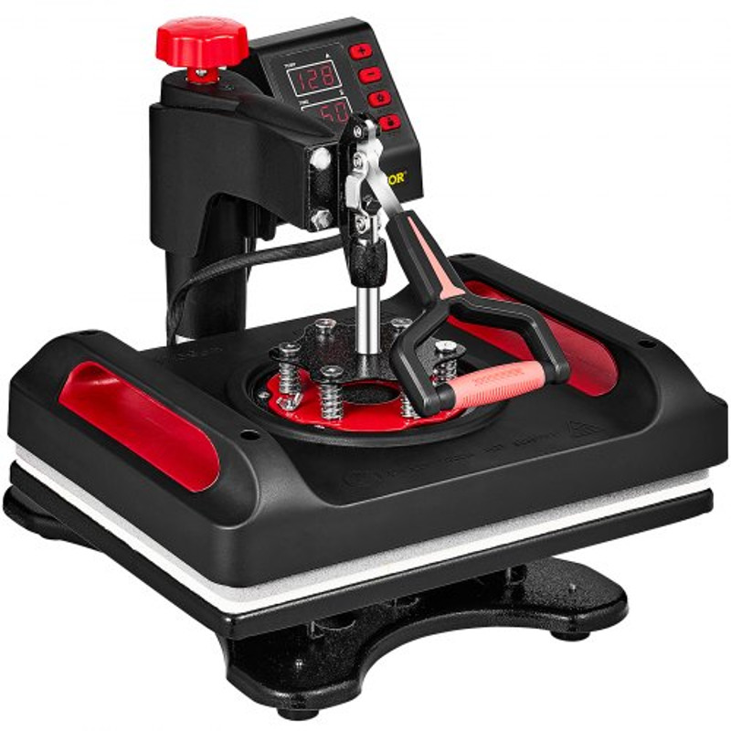 Digital DualTube Heat Press Machine 15x12 11in1 Swing Away Sublimation Machine For TShirts Hats Mug 8