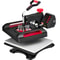 Digital DualTube Heat Press Machine 15x12 11in1 Swing Away Sublimation Machine For TShirts Hats Mug 9
