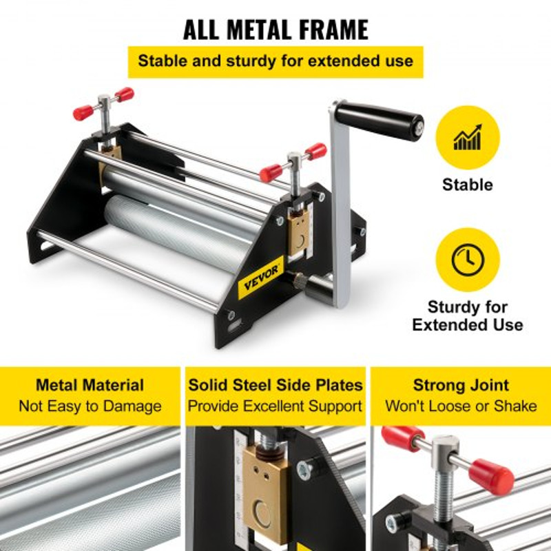Professional Printmaking Press, Basic Etching Press with All-Steel Construction for Etching, Monotype & Lithography