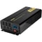 Pure Sine Wave Inverter, DC to AC Power Converter with USB, LCD, Remote, Ideal for RV, Car, Truck, Travel, Camping