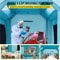 Portable Inflatable Paint Booth, Upgraded Car Spray Tent w/ Air Filter System & Blowers, Auto Paint Workstation for Cars