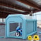 Portable Inflatable Paint Booth, Upgraded Car Spray Tent w/ Air Filter System & Blowers, Auto Paint Workstation for Cars