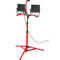 LED Work Light with Stand, Dual-Head Lumen Job Site Lights, 5000K Color Temp, IP Waterproof, Adjustable Foldable Tripod