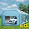28x15x10ft Inflatable Paint Booth Car Paint Tent WAir Filter System 2 Blowers For Professional Aut 0