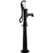 Rustic Cast Iron Hand Water Pump w/ Stand, Tall Pitcher Pump & Base for Garden, Yard, Farm, Easy Install with Holes