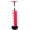 Nylon Ice Drill Auger Bit, Length Ice Auger with Drill Adapter, Extension Rod & Blade Guard, Lightweight Ice Burrowing