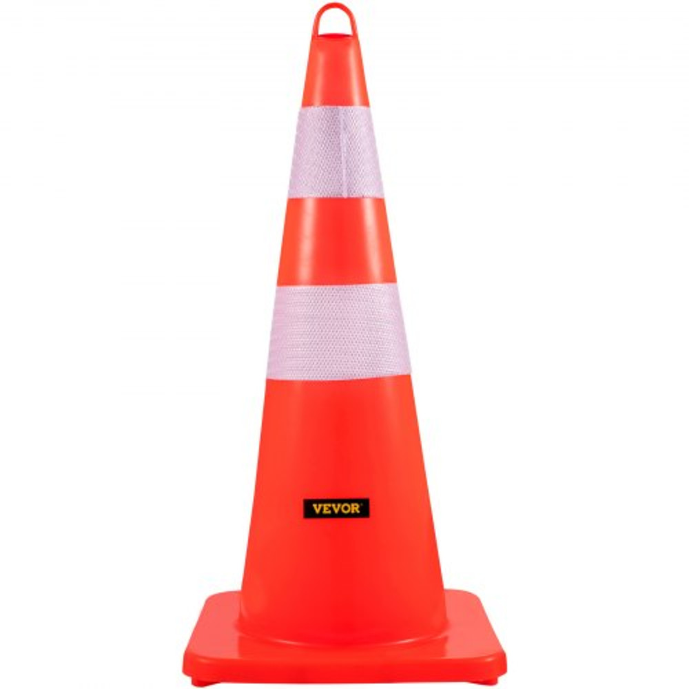 HeavyDuty 28 Traffic Cones With Reflective Collars 12Pack Weighted Base For Driveway Road Parking 7