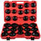 30Piece Oil Filter Socket Set Sturdy Steel Low Profile 38 Wrench Cap Set For Easy Access Secure Re 7