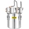 50L Stainless Steel Alcohol Distiller With Copper Tube Thumper Keg Home Brewing Kit For Whisky Win 9