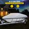 2022ft Heavy Duty VHull Boat Cover Marine Grade 210D Polyester Waterproof Cover With 5 Tightening S 2