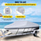 2022ft Heavy Duty VHull Boat Cover Marine Grade 210D Polyester Waterproof Cover With 5 Tightening S 6