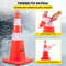 10Pack 28 HighVisibility Traffic Cones With Reflective Collars HandHeld Ring Durable Road Safety C 3