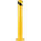 IndustrialGrade Yellow Steel Safety Bollard 55 Inch Diameter Pipe Bollard Post With 8 Anchor Bolts 8