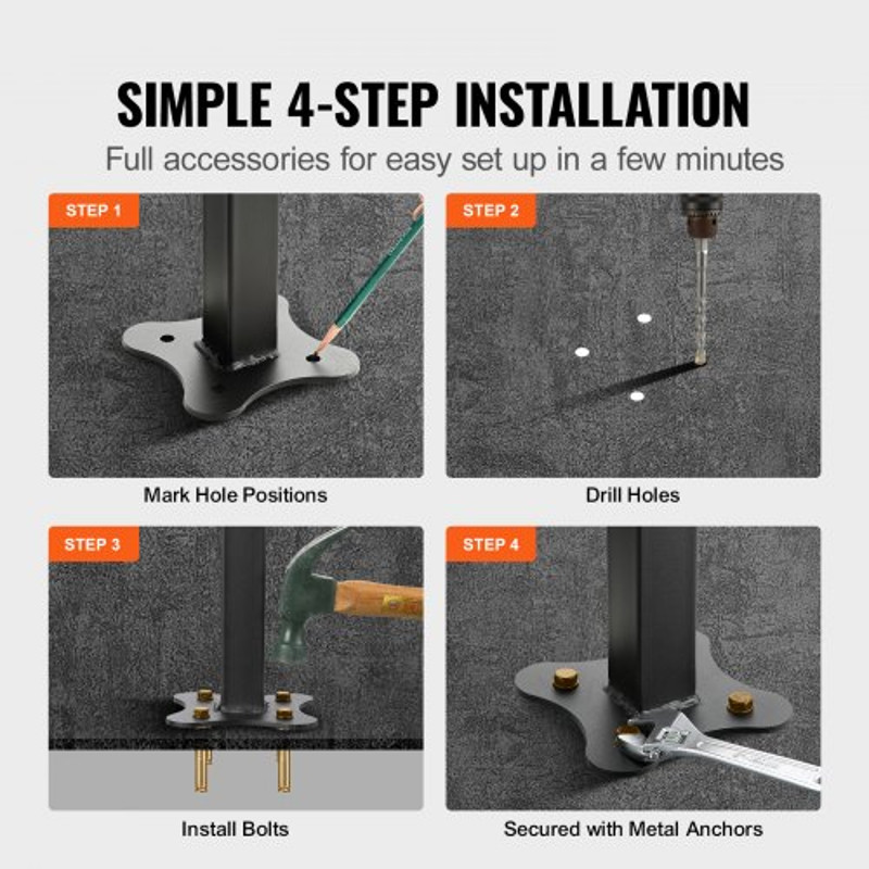 Transitional Wrought Iron Handrail Adjustable Exterior Stair Railing With Fence For 05 Steps Matte 4