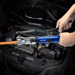 32 pcs hydraulic tube flaring tool kit, brake repair flare tool for 3/16"-1/2" copper lines | includes tube cutter