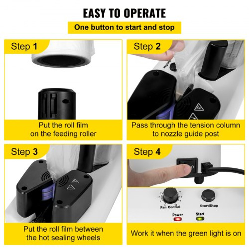 110V Air Pillow Packaging Machine Portable Air Cushion Wrap System With 164 Ft Film Roll 78 Ftmin 5