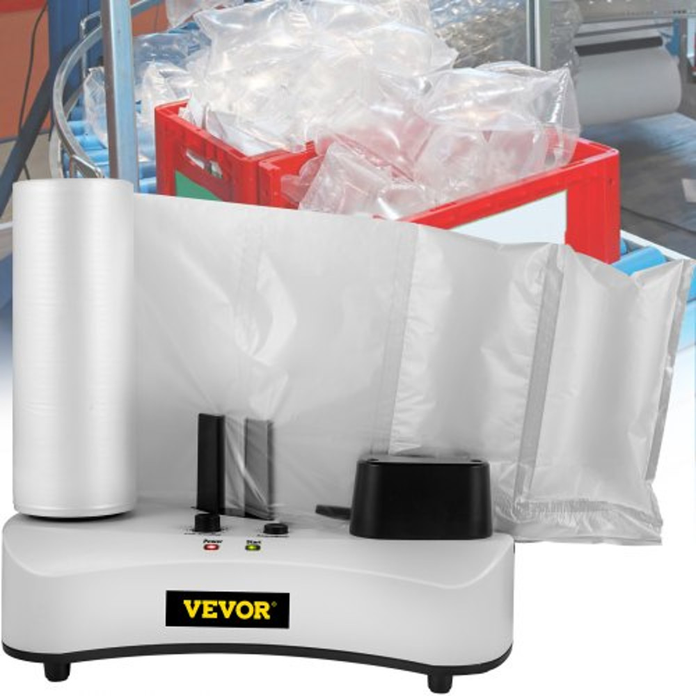 110V Air Pillow Packaging Machine Portable Air Cushion Wrap System With 164 Ft Film Roll 78 Ftmin 0