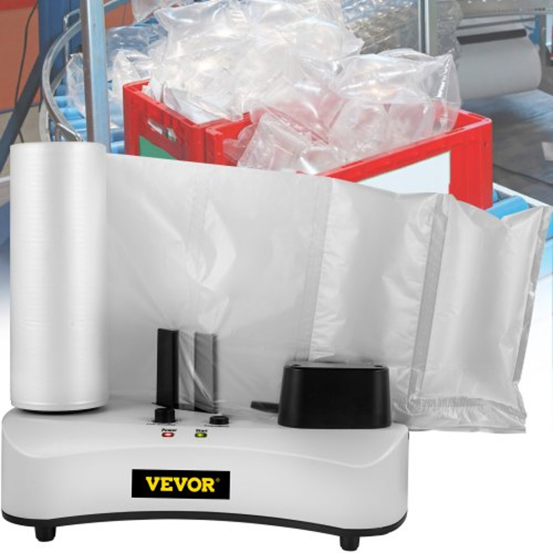 110V Air Pillow Packaging Machine Portable Air Cushion Wrap System With 164 Ft Film Roll 78 Ftmin 0