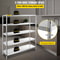 Stainless Steel Garage Shelf 5Tier Storage Shelving Unit 709 X 177 X 709 Inch Heavy Duty Adjustable 3