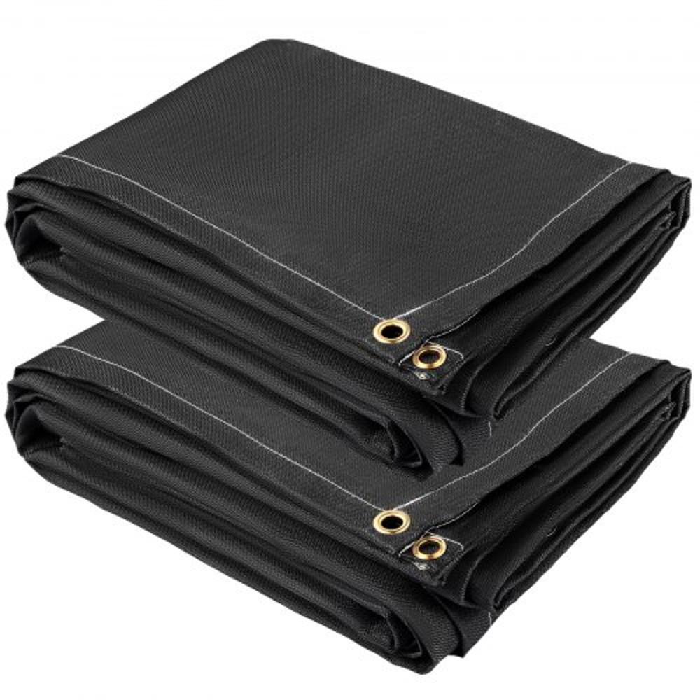 6 X 10 Fire Suppression Blanket 1022F Flame Retardant Fiberglass Blanket With 8 Brass Grommets 7