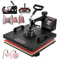 Multifunctional Heat Press Machine 15x15 8pc Combo Kit WDual LED Display Professional TShirt Mug 1