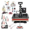 8in1 Heat Press Machine 12x15 Digital Transfer Press For TShirts Mugs Hats Plates Caps Profession 1