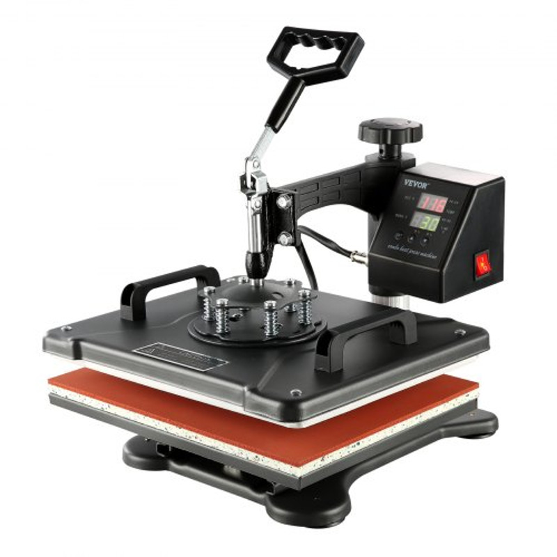 8in1 Heat Press Machine 12x15 Digital Transfer Press For TShirts Mugs Hats Plates Caps Profession 10