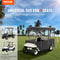 4Sided Fairway Deluxe Golf Cart Enclosure 300D Waterproof Cover With Clear Windows For 4Passenger E 2