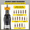 Adjustable Torque Screwdriver Electrician 1050 Inlbs 5 Accuracy 5 Inlb Increment With Bits Case 3