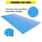 RV Awning Replacement Fabric, Ocean Blue Fade Camper Awning Canopy for Trailer, Patio, SUV, and Van, Heavy-Duty Vinyl