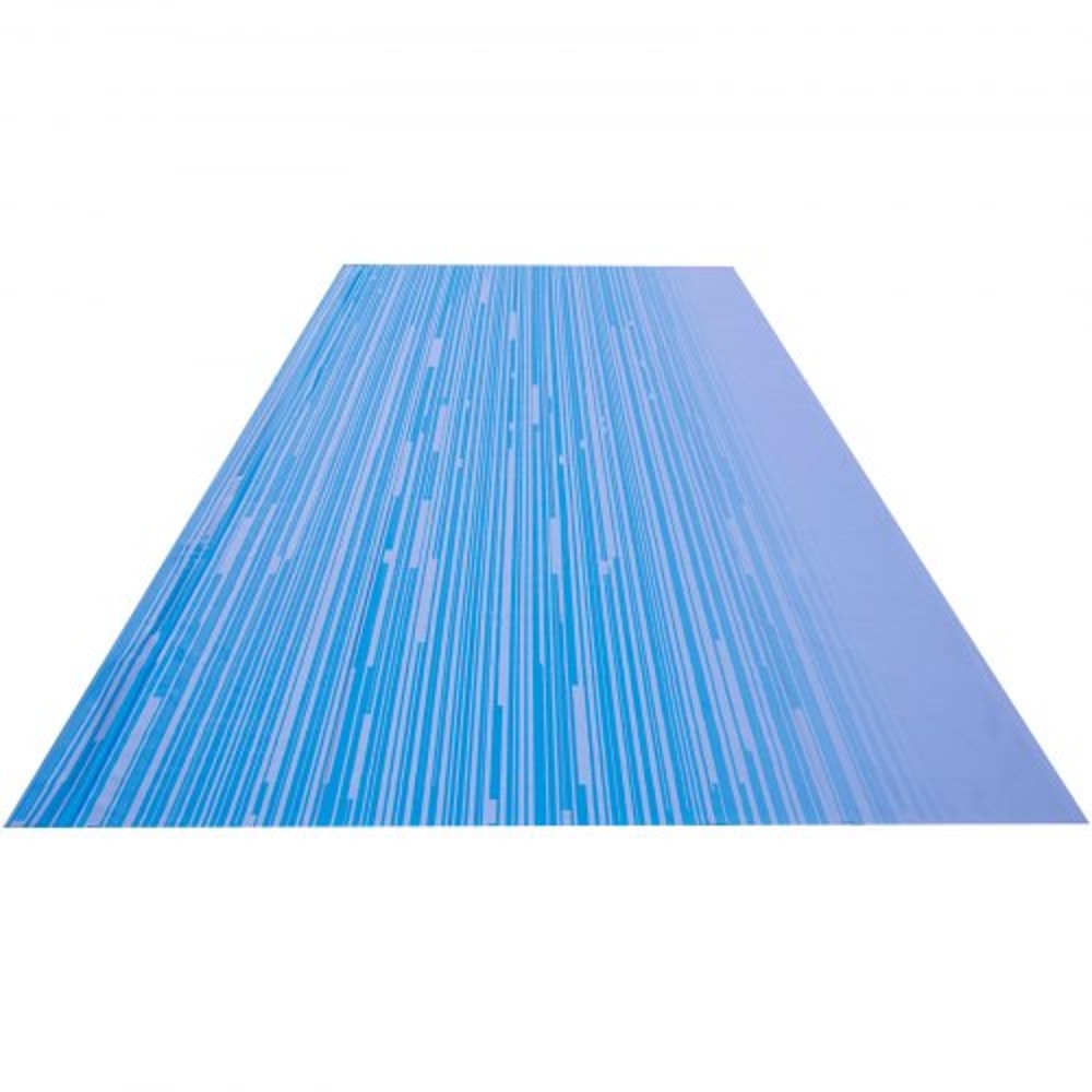 RV Awning Replacement Fabric, Ocean Blue Fade Camper Awning Canopy for Trailer, Patio, SUV, and Van, Heavy-Duty Vinyl